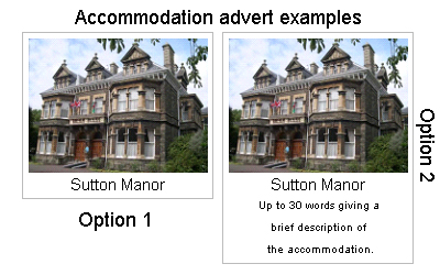 Accommodation Advert